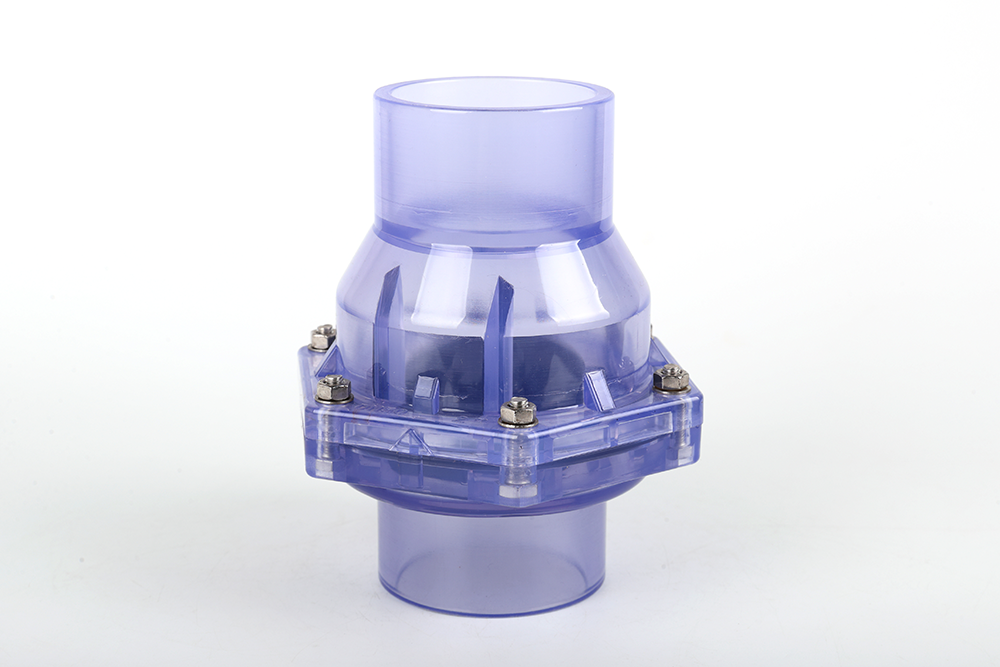 城区透明翻板式止回阀